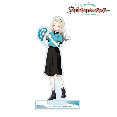 『学園アイドルマスター』描き下ろし 篠澤 広 ボウリングシャツver. BIGアクリルスタンド